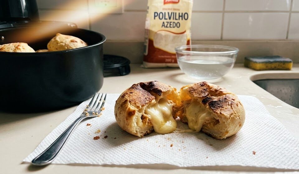 O Segredo Definitivo Para Fazer Pão de Queijo Recheado na Airfryer em Minutos Sem Erro!