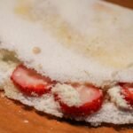 Tapioca de Morango com Leite Condensado